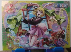 Carrot VCR Card One Piece Grand Line Thousand Sunny Anime Manga Waifu - Image 1