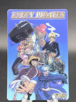 Luffy Pirates One Piece Gumi Card Bandai Japanese 3D Card NO.51 - Image 1