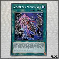 Vendread Nightmare - FLOD-EN085 - Common 1st Edition Yugioh - Image 1
