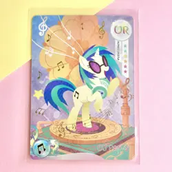 Kayou My Little Pony Eternal Moon Eng UR DJ Pon-3 Card MLPME01-UR-007L4 - Image 1