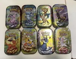 Pokemon Eevee Eeveelution (Tin Case, Insert, Coin, Costco Cosmo Promo Card Only) - Image 1