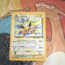 Pokemon Jungle Vaporeon & Jolteon Holo Cards 1999 Wizards of the Coast - Image 3