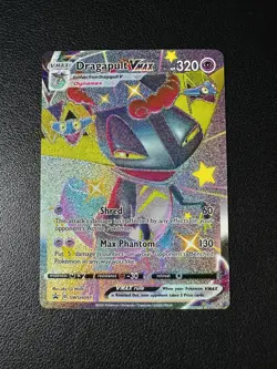 Dragapult VMAX SWSH097 SWSH: Sword & Shield Black Star Promo Holo Pokemon Card - Image 1