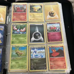Huge Lot Of Appt. 400+ Pokemon Card Binder Collection- Includes 3chips. Holo- Re - Image 5