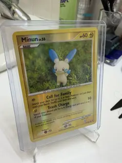 Pokemon Card - Minun Supreme Victors 71/147 Uncommon Reverse Holo LP - Image 1