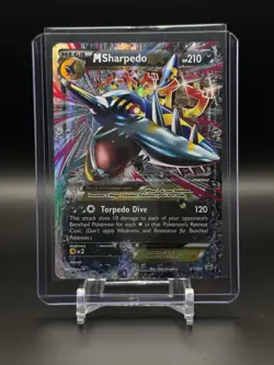 M Sharpedo EX XY200 Black Star Promo Holo Pokemon Card NM - Image 1