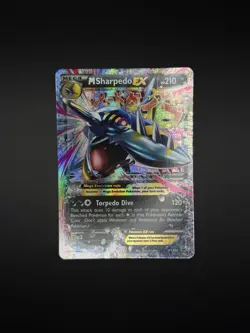 M Sharpedo EX XY200 Black Star Promo Holo Pokemon Card NM - Image 2