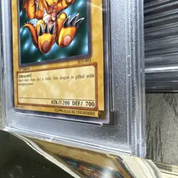 2003 Yu-Gi-Oh! Baby Dragon #003 1st Edition SDJ PSA 7 NM - Image 3