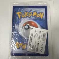 Pikachu At The Museum national history museum JUMBO Promo card - SEALED - Image 2