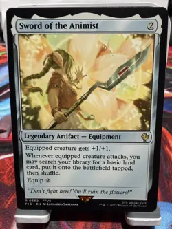 Sword of the Animist 362 R Normal FIC MTG NM - Image 1