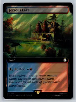 Ferrous Lake (Extended Art) (Surge Foil) Holo R Universes Beyond: Fallout 968 NM - Image 1