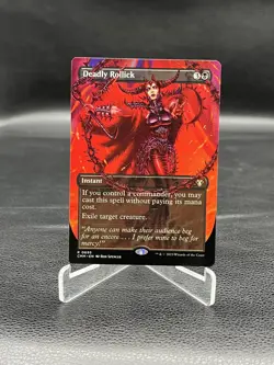 Commander Masters #695 Deadly Rollick (Borderless) - Image 1