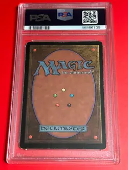 Magic the Gathering Exodus 143 City of Traitors PSA 5 - Image 2
