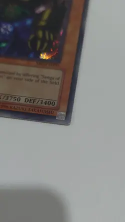 Yu-Gi-Oh Gate Guardian Secret Rare MRD-E000 2002 Metal Raiders Played - Image 2