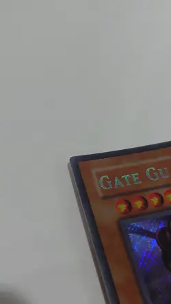 Yu-Gi-Oh Gate Guardian Secret Rare MRD-E000 2002 Metal Raiders Played - Image 4