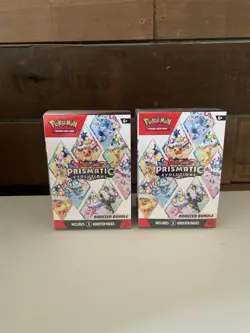Pokemon TCG Prismatic Evolutions Booster Bundle - Lot of 2 - Factory Sealed - Image 1