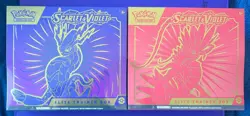 Pokemon TCG Scarlet and Violet ETB Elite Trainer Box Koraidon Miraidon Sealed - Image 1