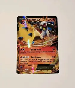 Blaziken EX XY54 Pokemon Promo Card LP - Image 1