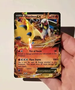 Blaziken EX XY54 Pokemon Promo Card LP - Image 3