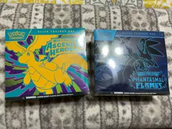 Pokemon Mega Evolution Ascended Heroes ETB AND Phantasmal Flames ETB - SEALED - Image 1