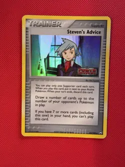 Pokemon TCG Steven's Advice 83/108 Power Keeper Reverse Holo Stamped - Image 1