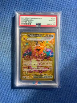 2023 Pokemon OBF EN Charzard ex Hyper Rare #228 - 228/197 GM 10 - Image 1