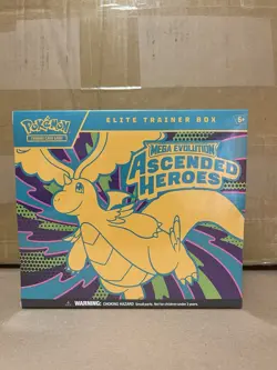 Pokemon TCG Ascended Heroes ETB Elite Trainer Box NEW & SEALED IN HAND - Image 1
