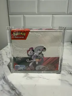 Pokemon TCG Destined Rivals Booster Box 36 Packs Brand New/Sealed + Acrylic Case - Image 1