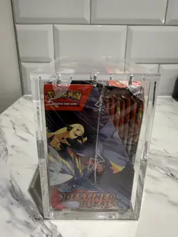 Pokemon TCG Destined Rivals Booster Box 36 Packs Brand New/Sealed + Acrylic Case - Image 3