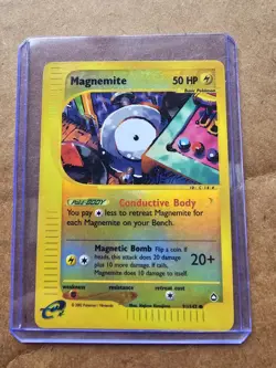 Magnemite Aquapolis 91/147 2002 E Reader Pokemon TCG WOTC LP - Image 1