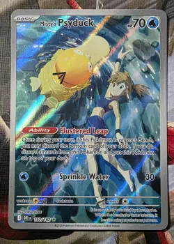 Pokemon TCG Misty's Psyduck 193/182 Sv10: Destined Rivals Holo - Image 1