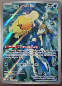 Pokemon TCG Misty's Psyduck 193/182 Sv10: Destined Rivals Holo - Image 2