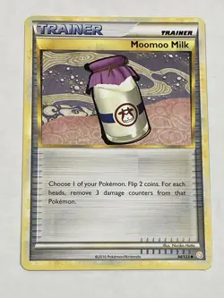 2010 Pokemon TCG HeartGold SoulSilver #94/123 - Moomoo Milk - Image 1