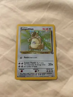 Pokemon TCG Kangaskhan Holo Rare Jungle 1997 - Image 1