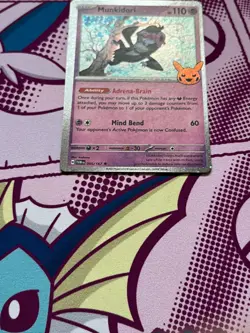 Pokemon TCG- Munkidori 095/167 - Trick or Trade Stamp - Twilight Masquerade - NM - Image 2