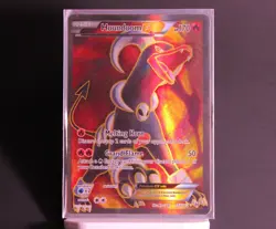 Pokemon Houndoom EX (Full Art) 153/162 Breakthrough Holo 2015 - Image 1