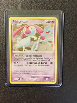Pokemon Mesprit 14/123 Holo Rare Mysterious Treasures 2007 NM/LP Diamond & Pearl - Image 1