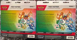 Pokemon First Partner Illustration Collection Box Series 1 Sealed New LOT OF 2 - Image 2