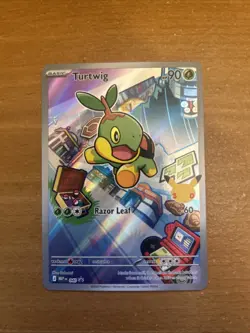 Pokemon TCG - Turtwig - First Partner Illustration Promo 040 30th Anniversary - Image 1