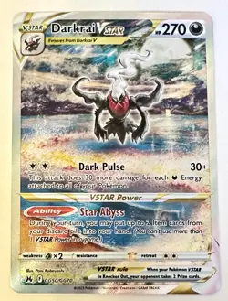 Darkrai V Star - Crown Zenith : Galarian Gallery - GG50 - Holo Rare - Pokemon NM - Image 3
