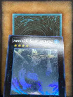 Yugioh Number C32: Shark Drake Veiss ABYR-EN039 Ghost Rare NM - Image 3