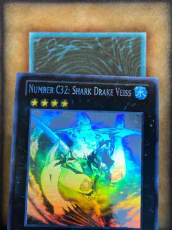 Yugioh Number C32: Shark Drake Veiss ABYR-EN039 Ghost Rare NM - Image 4