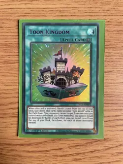 Yugioh Toon Kingdom DLCS-EN074 1st Edition Purple Ultra Rare NM card - Image 3
