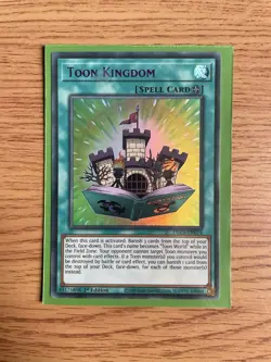 Yugioh Toon Kingdom DLCS-EN074 1st Edition Purple Ultra Rare NM card - Image 4