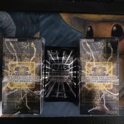 US SELLER YuGiOh Limit Over Collection THE HEROES 2 Sealed Boxes & 1 Promo Pack - Image 1