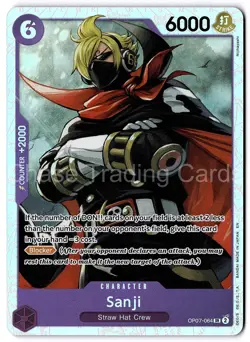 Sanji OP07-064 Super Rare Premium Booster The Best Vol. 2 One Piece Mint NM - Image 1