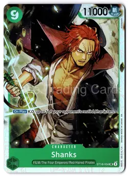 Shanks ST16-004 Super Rare Premium Booster The Best Vol. 2 One Piece Mint NM - Image 1