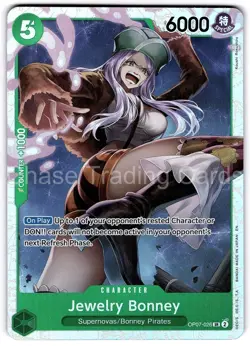 Jewelry Bonney OP07-026 Super Rare Premium Booster The Best Vol. 2 One Piece - Image 1