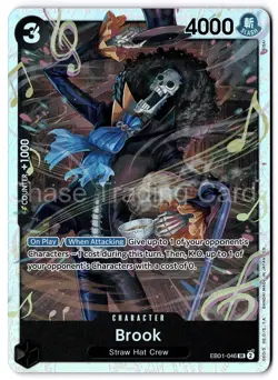 Brook EB01-046 Super Rare Premium Booster The Best Vol. 2 One Piece Mint NM - Image 1