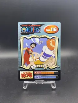 Luffy & Nami One Piece Super Bromide Japanese Collection Items No.116 - Image 1
